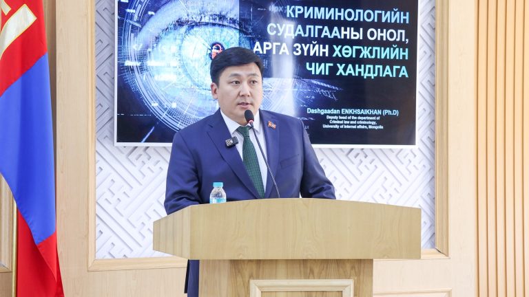 ЦАГДААГИЙН АЛБА ХААГЧДАД КРИМИНОЛОГИЙН СУДАЛГААНЫ ОНОЛ, АРГА ЗҮЙН СУРГАЛТ ОРЛООv